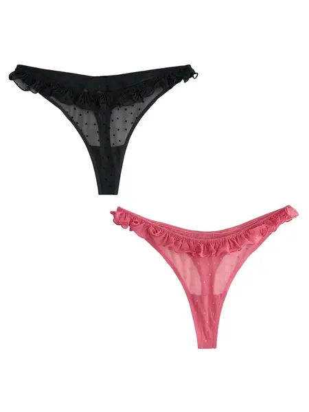 Next Tangá  ružová / čierna