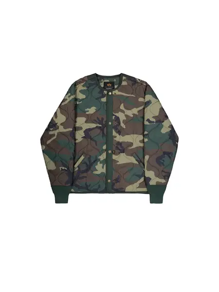 ALPHA INDUSTRIES Prechodná bunda 'Studio'  námornícka modrá / hnedá / kaki / jedľová