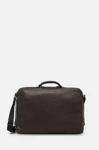 Kožená taška Tommy Hilfiger 52 x 34 x 18 cm