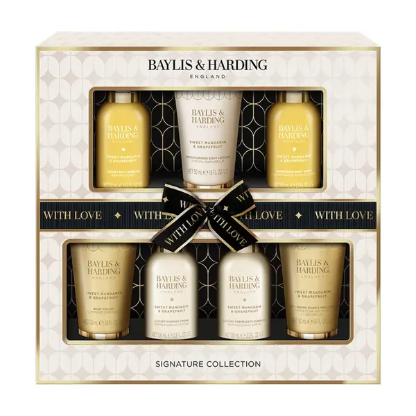 Baylis & Harding Sada péče o tělo Mandarinka & Grapefruit 7 ks