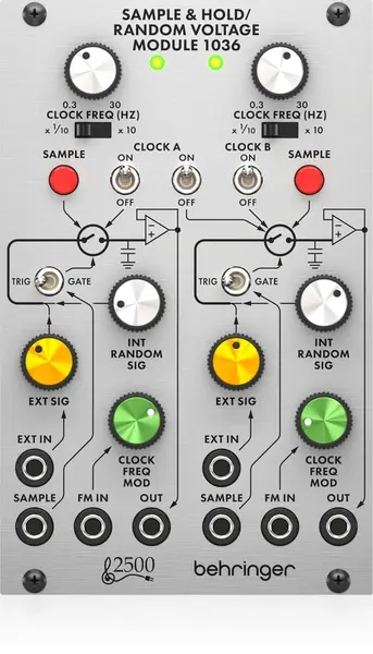 Behringer SAMPLE & HOLD / RANDOM VOLTAGE MODULE 1036