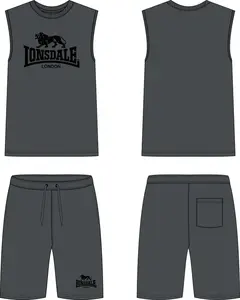 Lonsdale Men's sleeveless t-shirt & shorts set regular fit