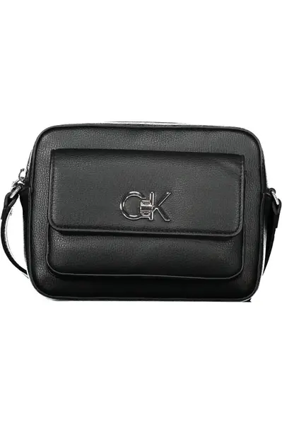 Calvin Klein RE-LOCK CAMERA BAG W/FLAP_PBL