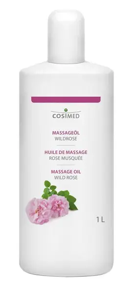 cosiMed masážní olej Divoká růže - 1000 ml