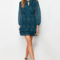 Dámske šaty Trendyol Ruffle