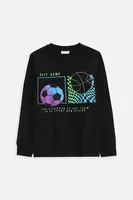 Detská bavlnená košeľa s dlhým rukávom Coccodrillo