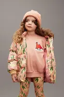 Detská bunda Mini Rodini Alpine flowers