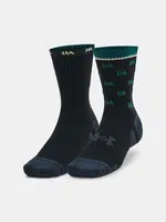 Súprava dvoch párov ponožiek Under Armour UA Perf Cotton Nov 2pk Mid