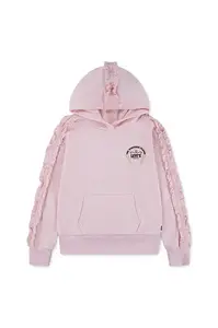 Levi's  Detská mikina  PULLOVER HOODIE WITH RUFFL