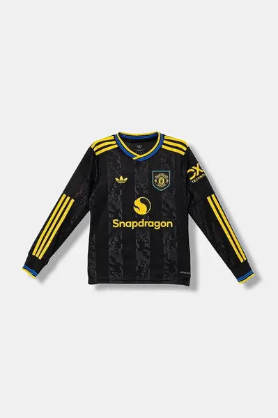 Detské tričko s dlhým rukávom adidas Performance Manchester United