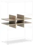 LENZA Vložka do skríň Office 76,7x37,8x32,9 cm