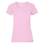 Pink Valueweight Fruit of the Loom T-shirt