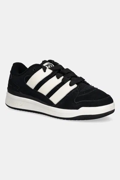 Kožené tenisky adidas Originals FORUM2000 čierna farba, JQ8514