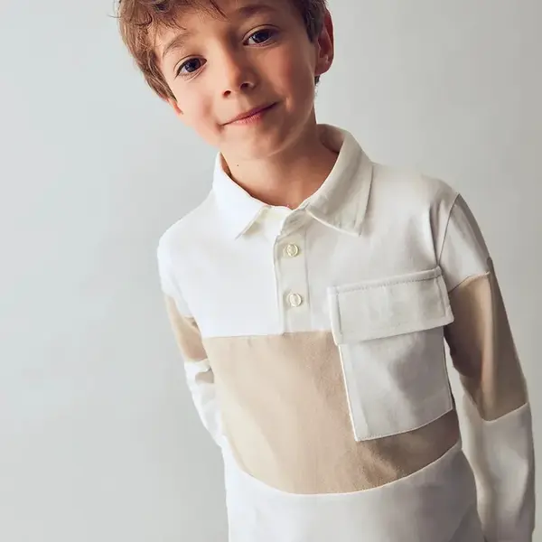 Bavlnené tričko s dlhým rukávom Mayoral