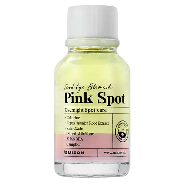 MIZON Noční sérum s pudrem proti akné Pink Spot Good Bye Blemish 19 ml