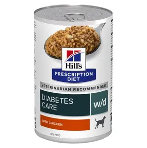 HILL'S Prescription Diet w/d konzerva pro psy 370 g