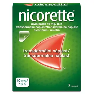 NICORETTE Invisipatch 10mg/16h náplast 7 kusů