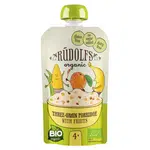 RUDOLFS Bio kapsička obilná 3zrnná kaše s ovocem  4m+ 110 g