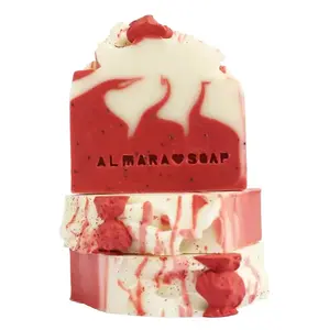 ALMARA SOAP Tuhé mýdlo Strawberry & Cream  100 ± 5 g