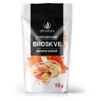 ALLNATURE Broskev sušená mrazem plátky 15 g