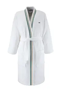 Lacoste  župan bavlněný LSCORE Blanc XL