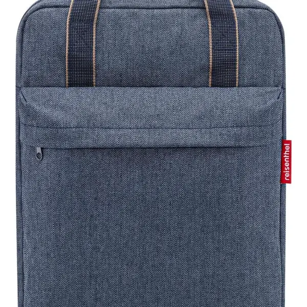 Batoh na notebook Reisenthel Allday Backpack M Herringbone Dark Blue