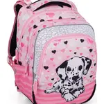 Školní batoh Bagmaster Beta 24 A Pink/White