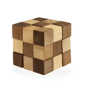 Dřevěný hlavolam – Krychle