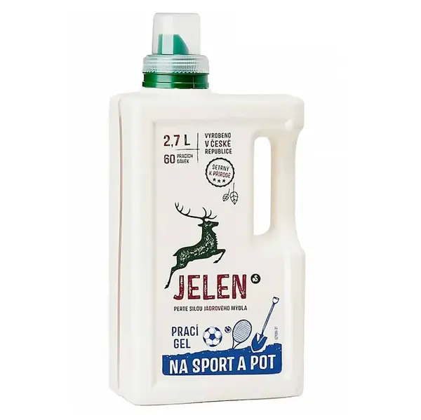 JELEN gel na praní sport a pot 60 pracích dávek 2,7 l