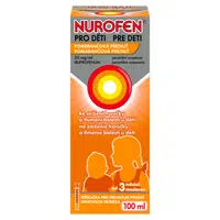 NUROFEN Pro děti pomeranč suspenze 20 mg/ml 100 ml