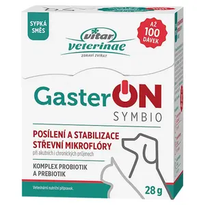 VITAR Veterinae GasterON Symbio Probiotika a prebiotika pro psy a kočky 28 g