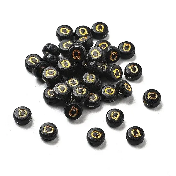 Plating Opaque Acrylic Beads