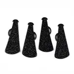 Opaque Glitter Powder Acrylic Pendants