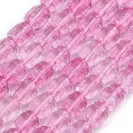 Transparent Glass Beads Strands
