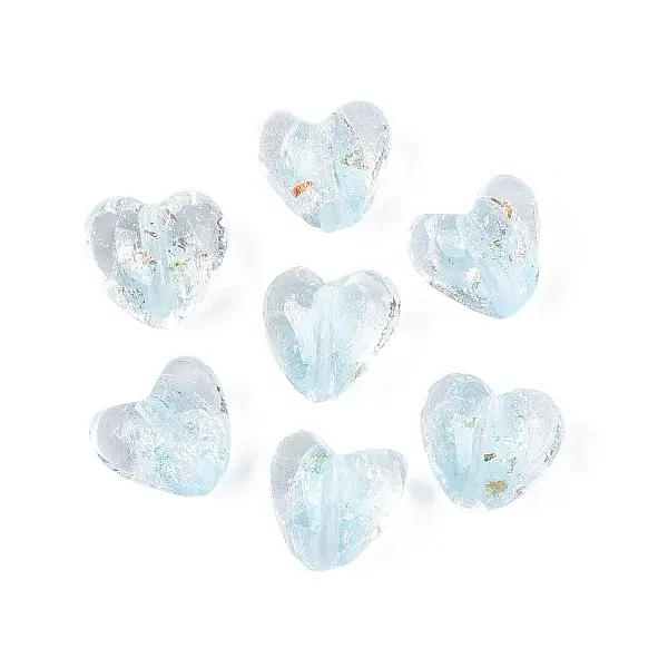 Handmade Foil Glass Beads