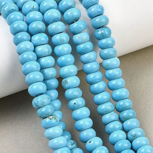 Dyed Natural Magnesite Beads Strands