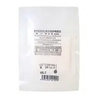 STERIWUND Gáza hydrofilní komprese sterilní 5x5 cm 2 kusy