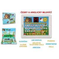 Naučný tablet moudré sovy dvojjazyčný