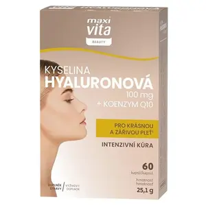 MAXIVITA Beauty kyselina hyaluronová 100 mg + koenzym Q10 60 kapslí