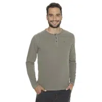 Bushman Pánské tričko Bendigo, khaki XXXL