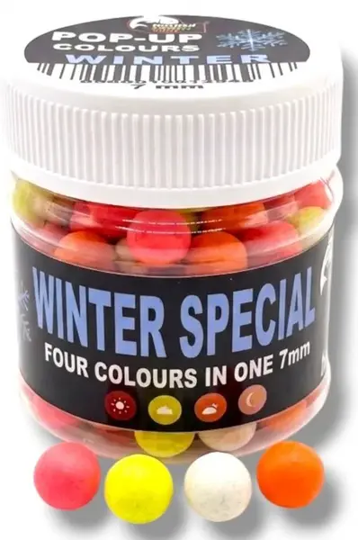 Method feeder fans plávajúce boilie pop up winter special 7 mm 50 ml