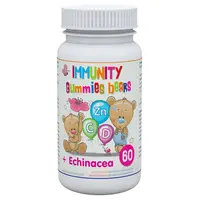 CLINICAL Immunity gummies bears + echinacea 60 pektinových bonbónů