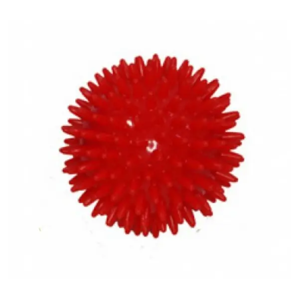 MODOM Masážní míček ježek červený 8 cm