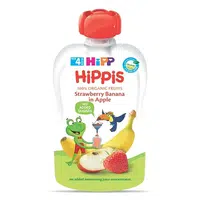 HIPP 100% ovoce jablko banán jahoda BIO 100 g