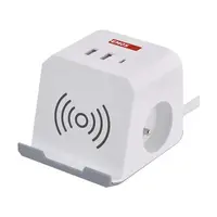 Prodlužovací kabel EMOS P0212CQ s bezdrátovou nabíječkou