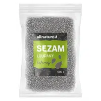 ALLNATURE Sezam černý 500 g
