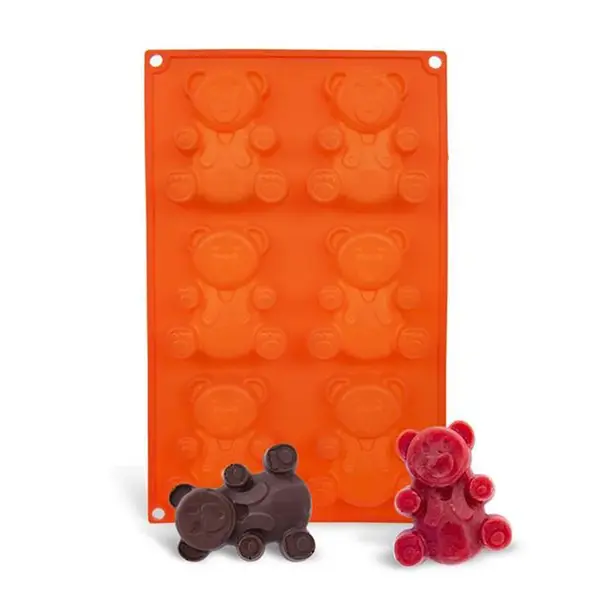 Forma na pečení medvídků ORION 31x18x2cm Orange