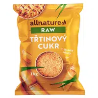 ALLNATURE Třtinový cukr nerafinovaný s obsahem melasy RAW 1000 g