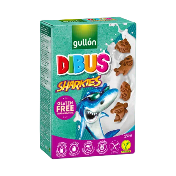GULLÓN Sharkies sušenky bez lepku 250 g