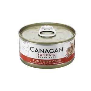 CANAGAN Tuna with crab konzerva pro kočky 75 g